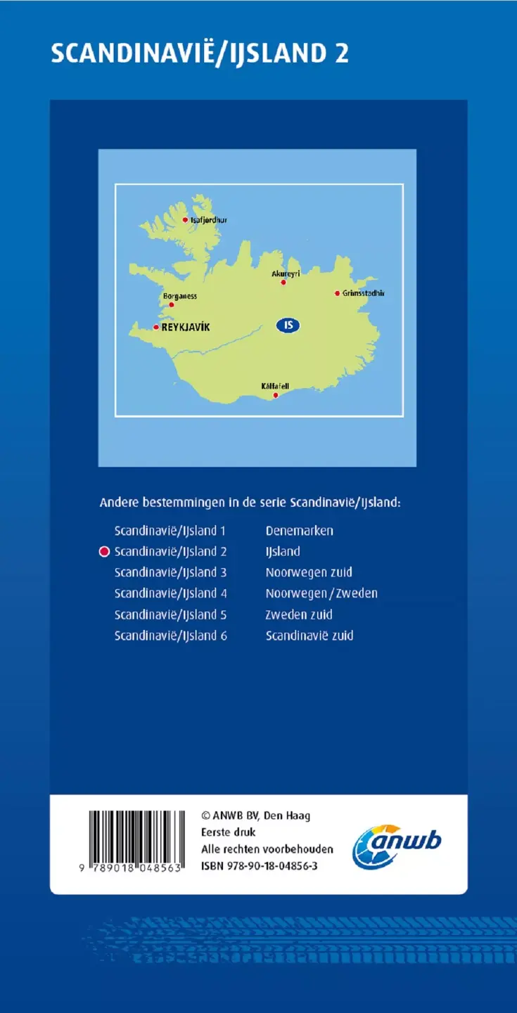ANWB Wegenkaart IJsland