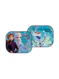 Opvouwbare zonneschermen auto 44x35cm set van 2