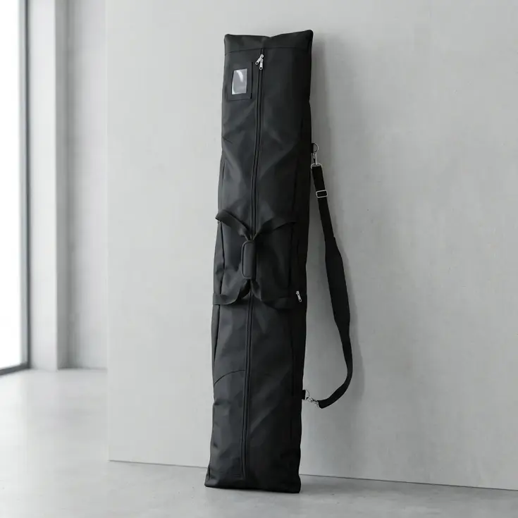 Waterafstotende snowboardtas 180x40x16 cm - Zwart