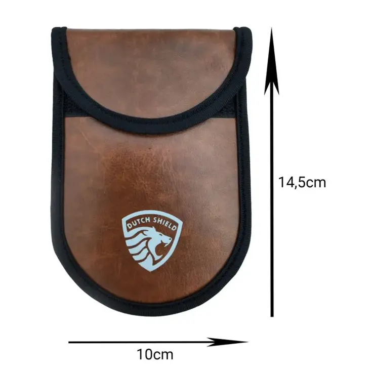 RFID Autosleutel hoesje - Anti-Skim bruin
