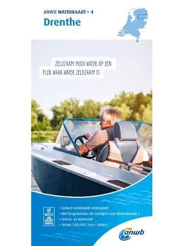 ANWB Waterkaart 4 - Drenthe