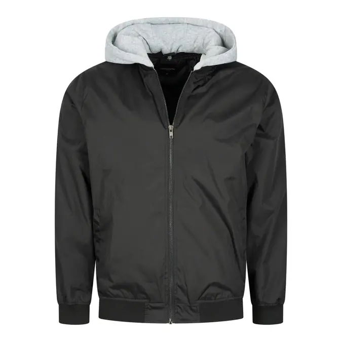 Heren Summer Jacket Black Cappuccino Italia