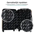 BlockTravel reiskoffer - M - TSA-slot - 74L