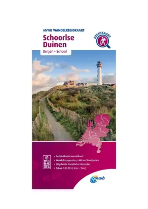 ANWB Wandelkaart Schoorlse Duinen