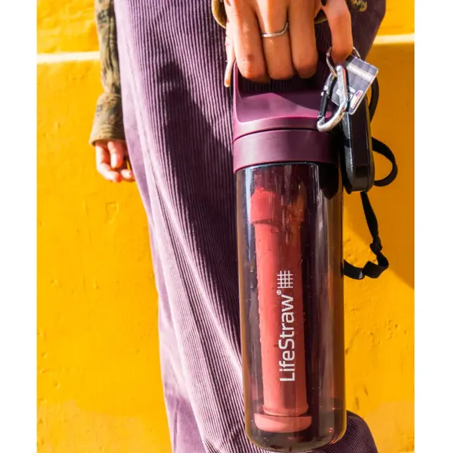 Lifestraw Go 2.0 - Waterfles 650ml - Rood