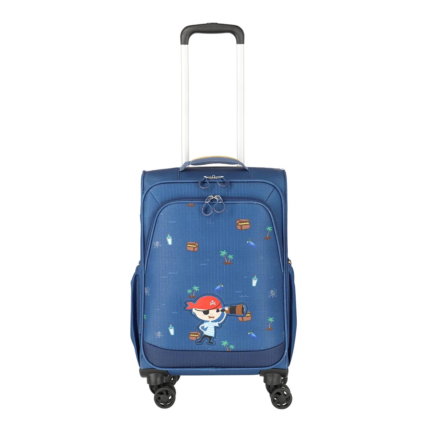 Travelite  Minimover 4w kids trolley Blauw  Blauw main product image