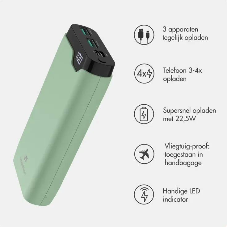 Powerbank 20.000 mAh
