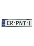 Magnetische hoes voor kentekenplaat 52x11 cm
