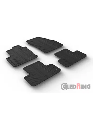 Range Rover Evoque 2011-2019 - Rubbermatten - Gledring
