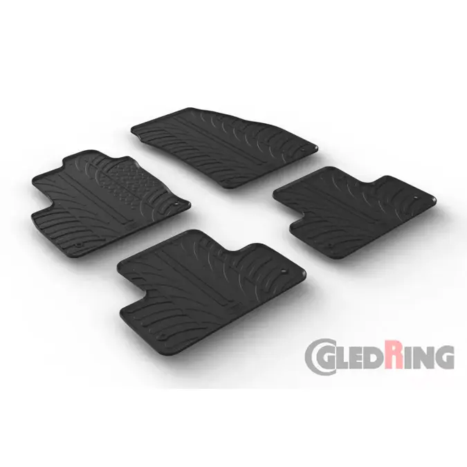 Range Rover Evoque 2011-2019 - Rubbermatten - Gledring
