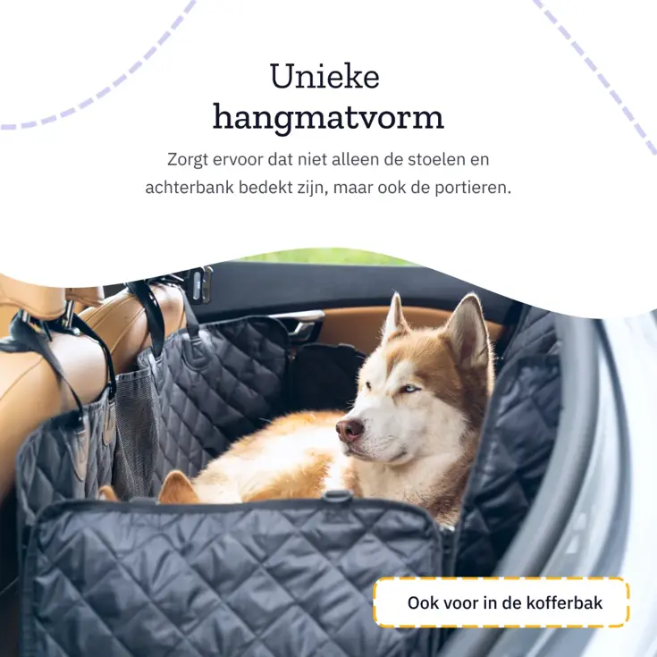 All 4 Pets Supply Hondendeken Auto Waterdicht