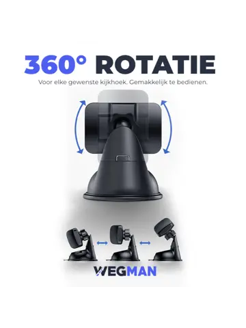 Telefoonhouder Auto Zuignap - Dashboard / Raam