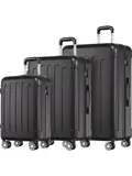 Kofferset – 3 Delig – 38L – Zwart