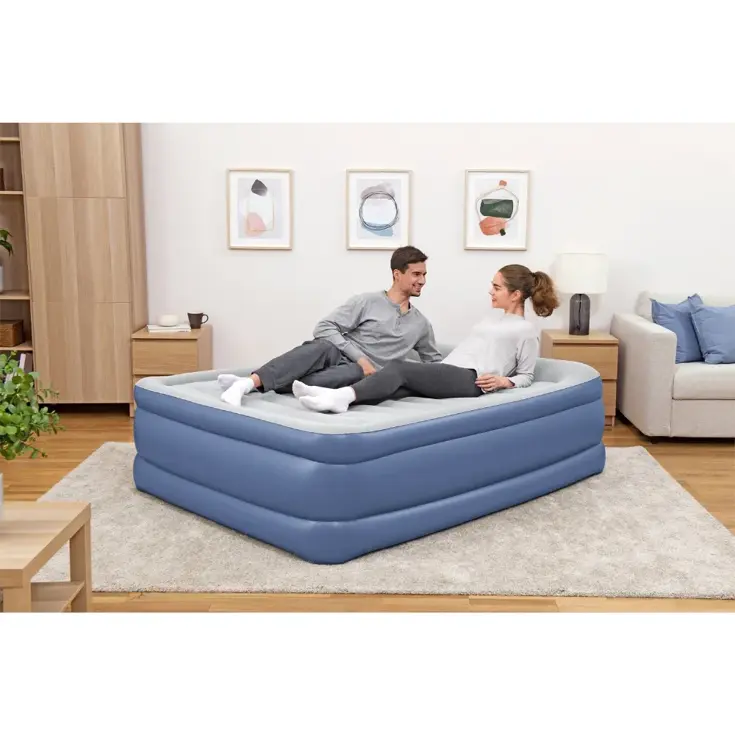 Luchtbed - Bestway - 2P - 152x203 cm + pomp