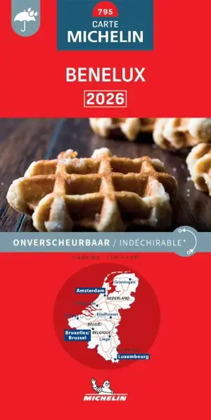 Michelin wegenkaart 795 Benelux 2026