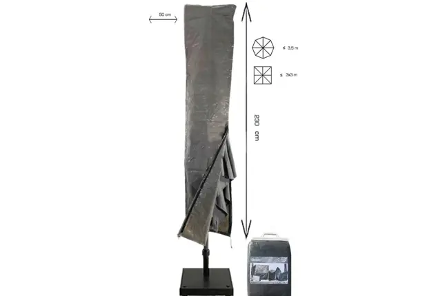 Stokparasol hoes 230x50x58 cm - Basic