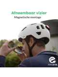 PILOT fietshelm met regencap