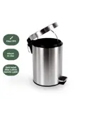 Pedaalemmer 20L – RVS Afvalbak