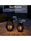 Solar Camping Lantaarn  - 2-pack