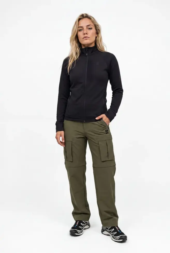 Wafelstructuur - Dames - Outdoor Vest