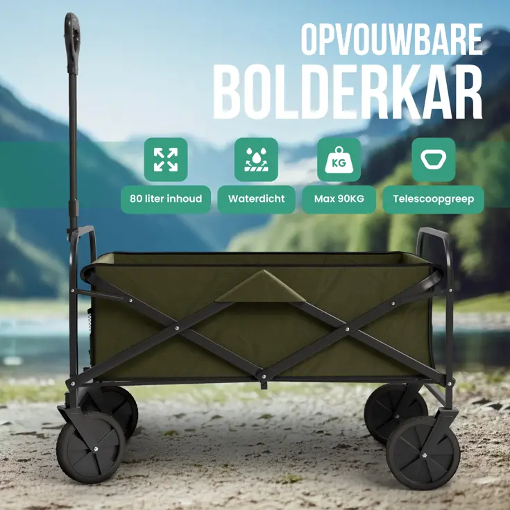 Avalo Bolderkar Opvouwbaar