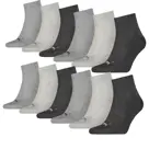 12 paar - Uniseks - Quarter Sokken