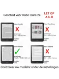 Ereader Hoesje - Luxe Case Kobo Clara 2E