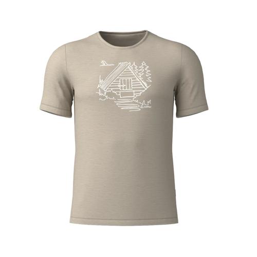 Korte mouwen Printshirt Cottage Sahara heren