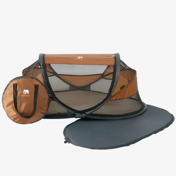 Baby luxe campingbedje - Zelfopblaasbare matras