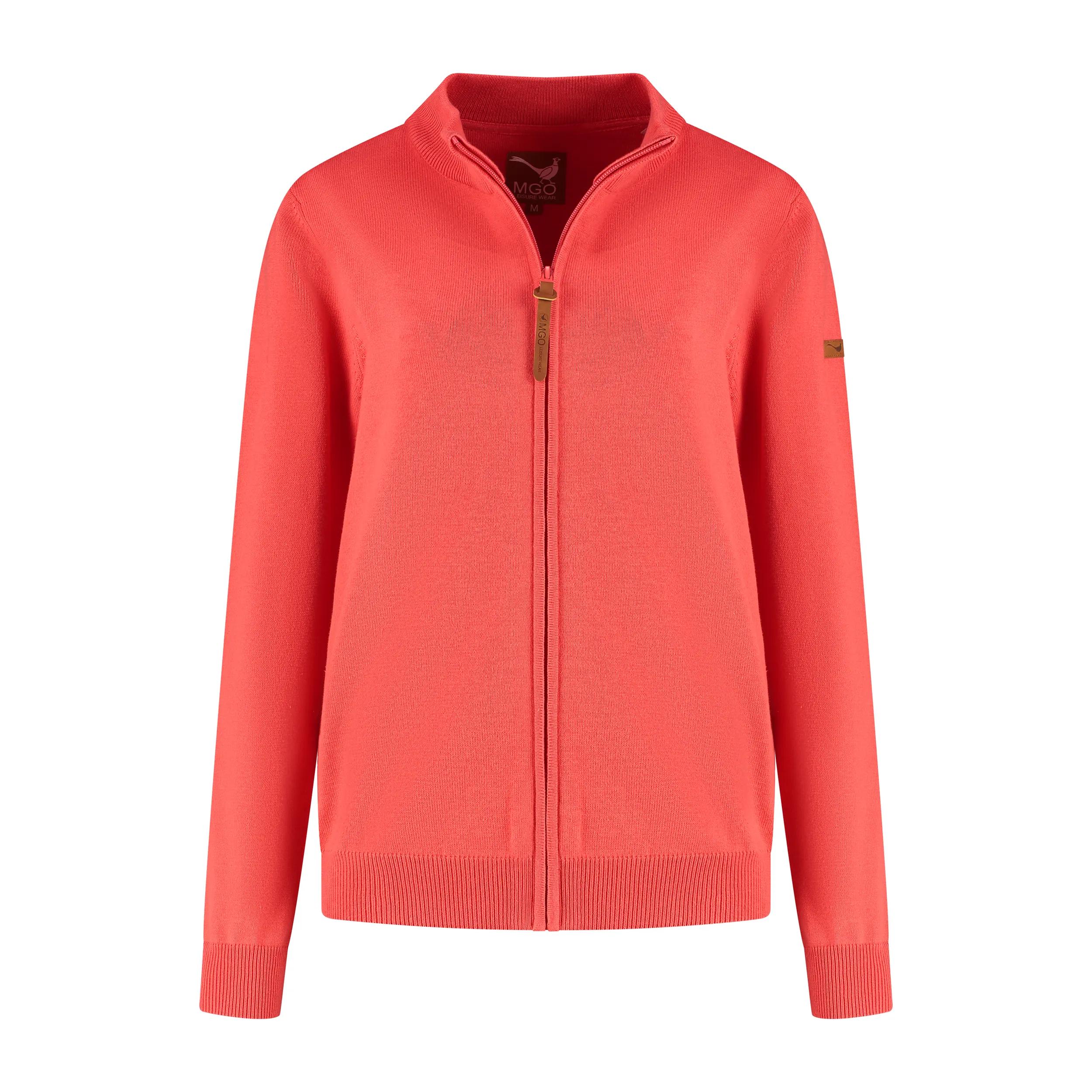 Mgo Beau  Dames vest  Lichtrood