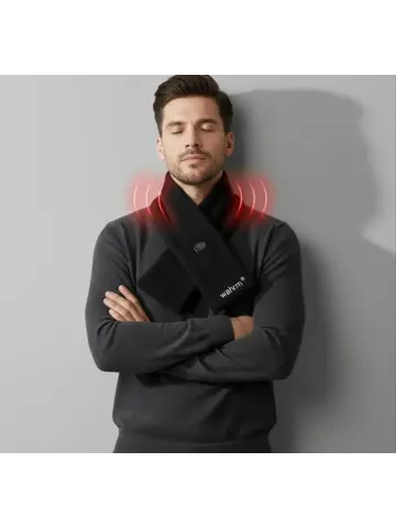 Oplaadbare verwarmende shawl - drie standen