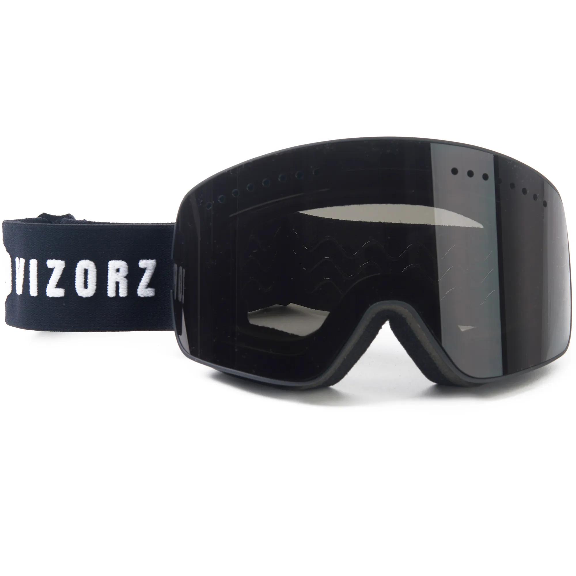 Vizorz  Skibril met Zwart vizier  Zwart