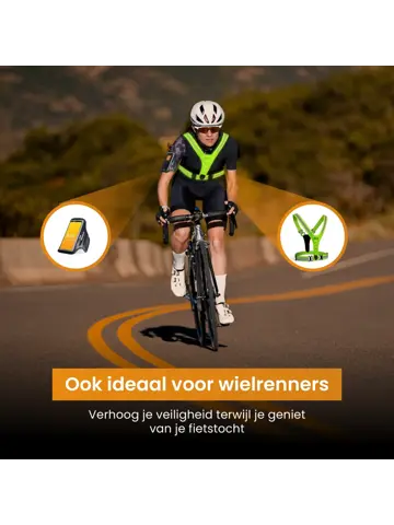 Hardloopvest oplaadbaar + Sportarmband