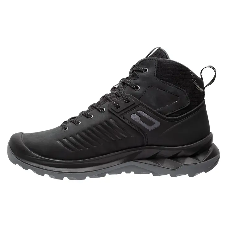 Journey Mid Zwart Wandelschoen