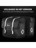 Packaway Dubbele Fietstassen 36L