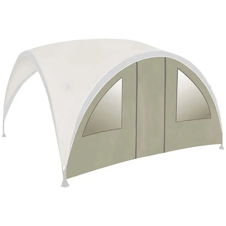 Bo-Camp Zijwand Shelter Large Met ramen