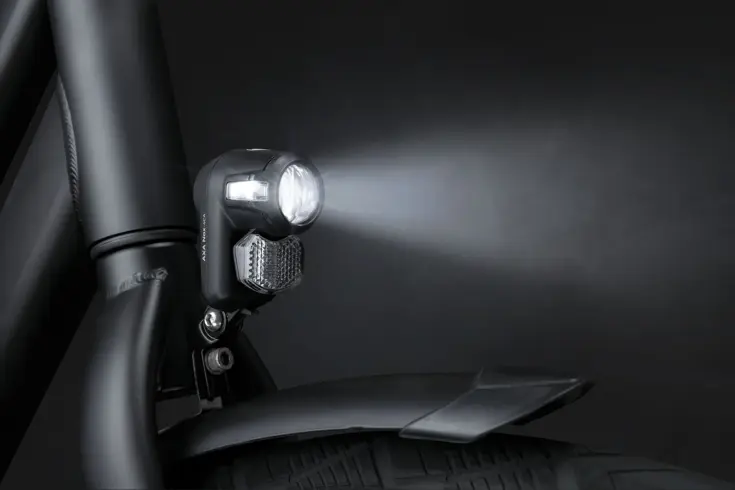 Axa Koplamp Nox City Batterij 4 Lux Zwart