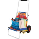 Opvouwbare Lichtgewicht Beach Trailer Stripes
