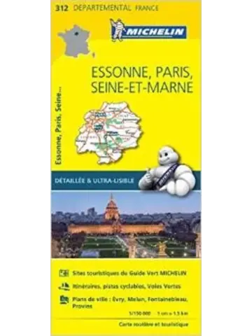 Wegenkaart Local 312 Essonne - Paris