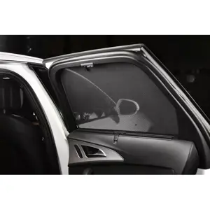 Fiat Grande Punto 3 deurs 2005 / Punto Evo 3 deurs 2009 - Zonneschermen - Car Shades