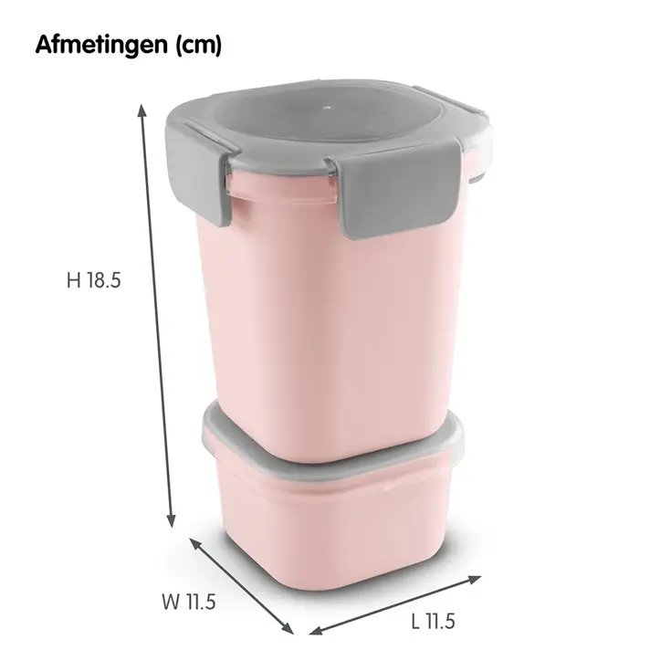 Sigma home - Lunchbeker - 2-delig