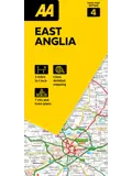 Wegenkaart 4 East Anglia