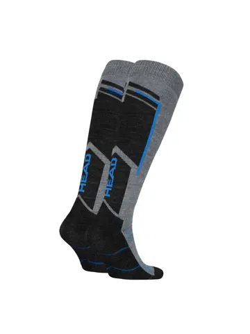 6 paar - Unisex - Skisokken