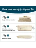 Packing Cubes met Compressierits  Mesh 6 Delig