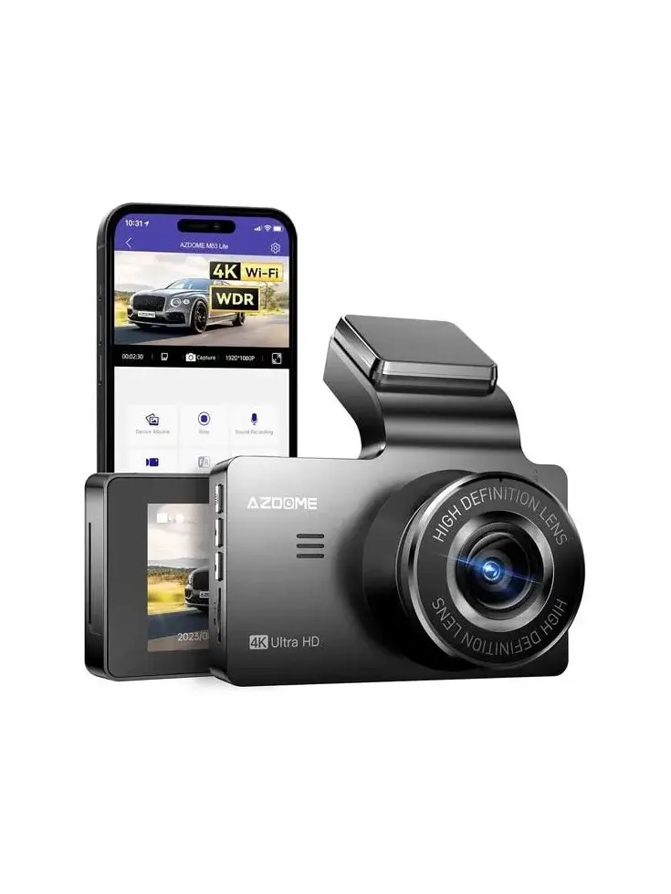 M63 Lite True 4K Wifi dashcam