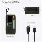 BR-2244 Noodradio met FM en DAB