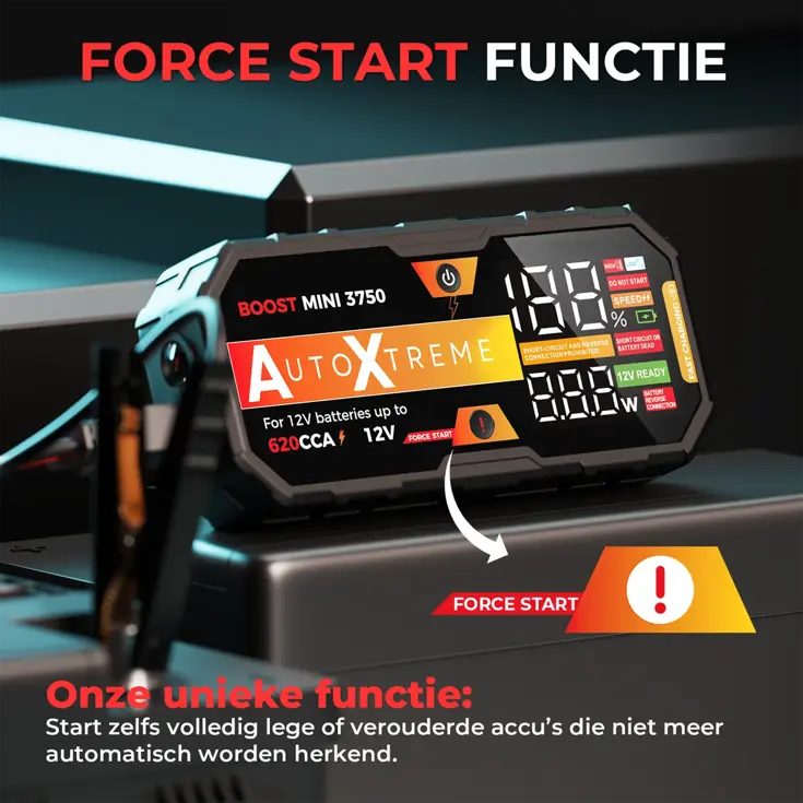Boost Mini - Jumpstarter & Starthulp - 620CCA