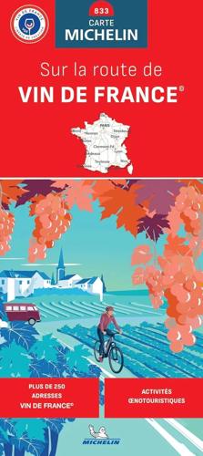 Kaart 833 Sur la Route de Vins de France