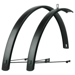 Sks Spatbordset 28 Edge Alm 56Mm Zwart