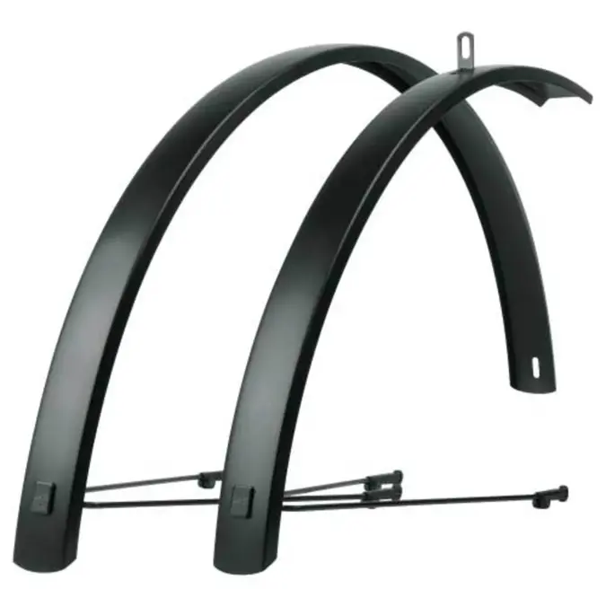 Sks Spatbordset 28 Edge Alm 56Mm Zwart